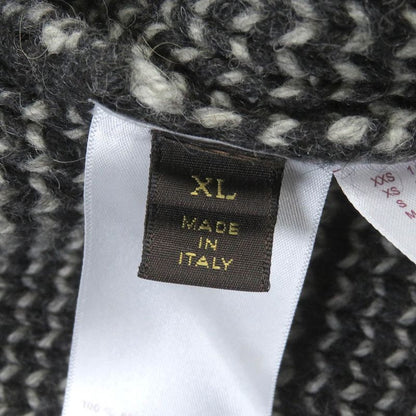 Louis Vuitton 13AW Camel 100% Collar Mouton Lamb Leather Use Karakoram Cowtin