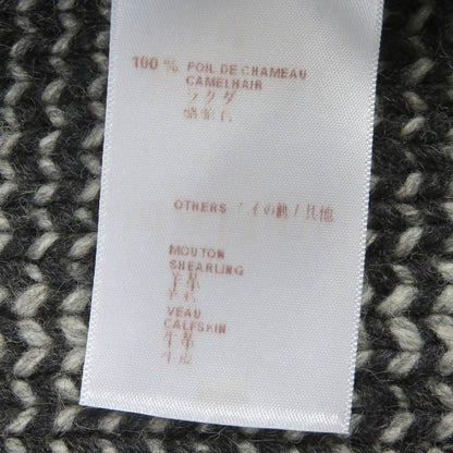 Louis Vuitton 13AW Camel 100% Collar Mouton Lamb Leather Use Karakoram Cowtin