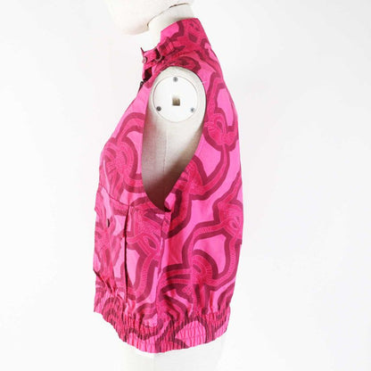 Hermes 23SS 3e0253dw Fantaisie D'etriers Stirrup Fantasy Sporty Vest Pink