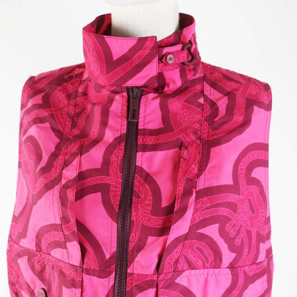 Hermes 23SS 3e0253dw Fantaisie D'etriers Stirrup Fantasy Sporty Vest Pink