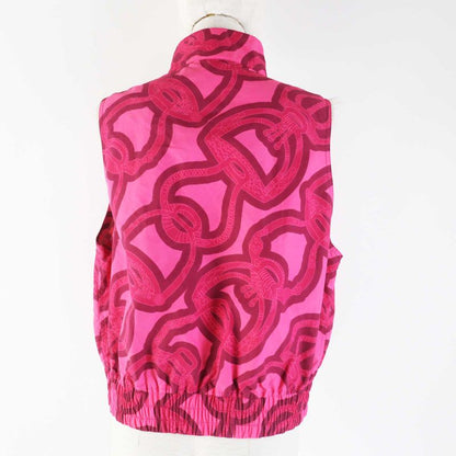 Hermes 23SS 3e0253dw Fantaisie D'etriers Stirrup Fantasy Sporty Vest Pink