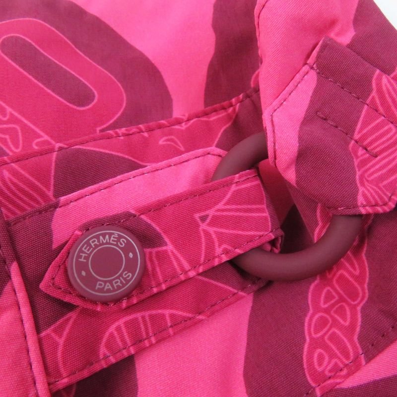 Hermes 23SS 3e0253dw Fantaisie D'etriers Stirrup Fantasy Sporty Vest Pink