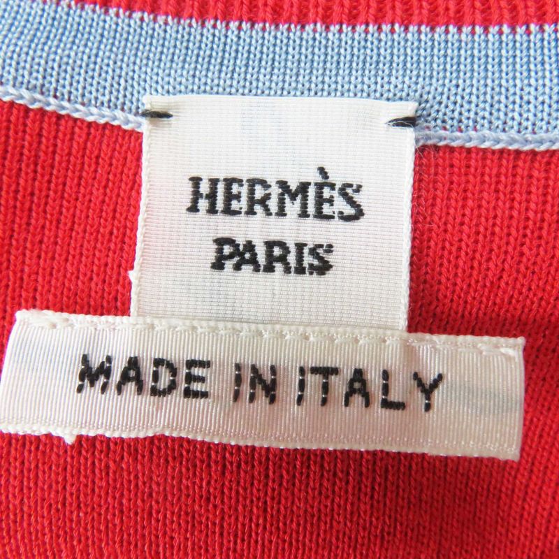 Hermes 23SS 3e2816d3 Jungle LOVE Jungle Love Silk Rayon Long Sleeve Knit / Top