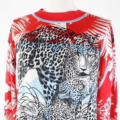Hermes 23SS 3e2816d3 Jungle LOVE Jungle Love Silk Rayon Long Sleeve Knit / Top