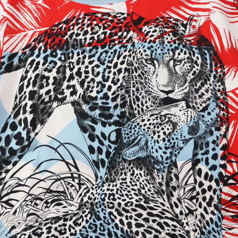 Hermes 23SS 3e2816d3 Jungle LOVE Jungle Love Silk Rayon Long Sleeve Knit / Top