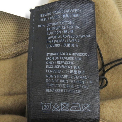 Balenciaga 22SS 600583 100% Cotton WFP Logo Print Pullover Hoodie Beige XS Made