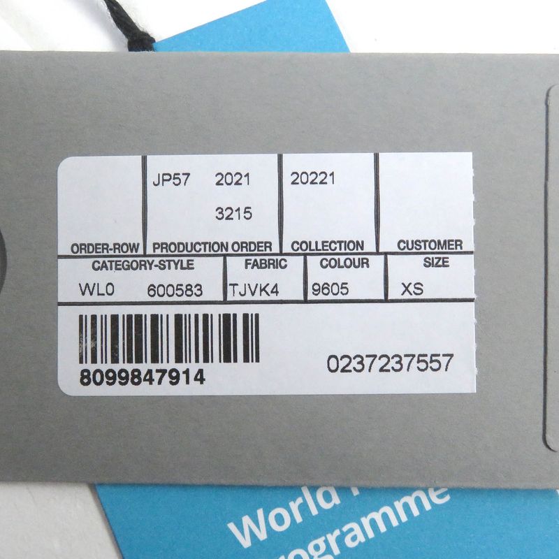 Balenciaga 22SS 600583 100% Cotton WFP Logo Print Pullover Hoodie Beige XS Made