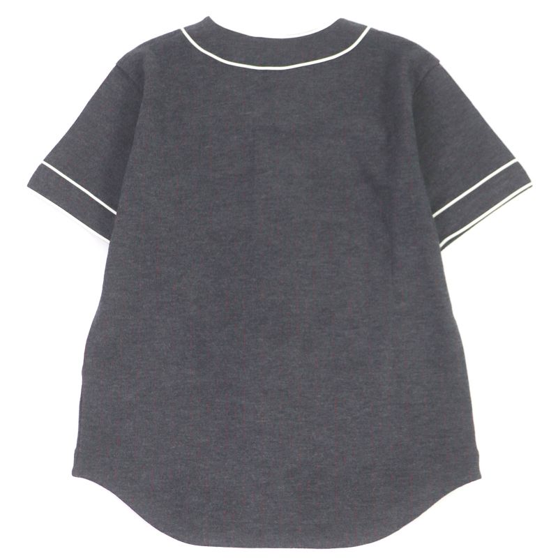 DIOR Homme 21AW 213j530a0663 Atelier Wool Cotton Stripe Short Sleeve Baseball