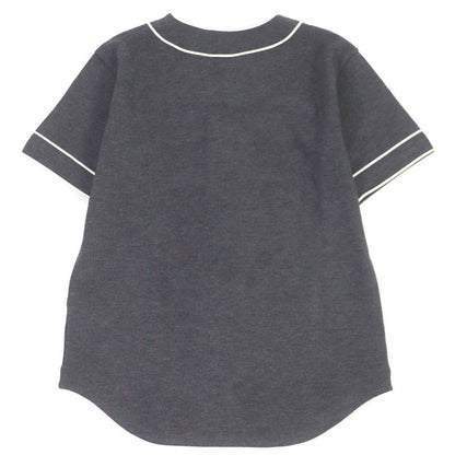 DIOR Homme 21AW 213j530a0663 Atelier Wool Cotton Stripe Short Sleeve Baseball