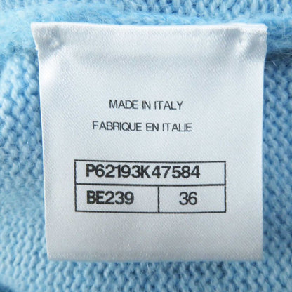 CHANEL P62193 19B Cashmere Alpaca Rhinestone Coco Button Shaggy Knit Cardigan