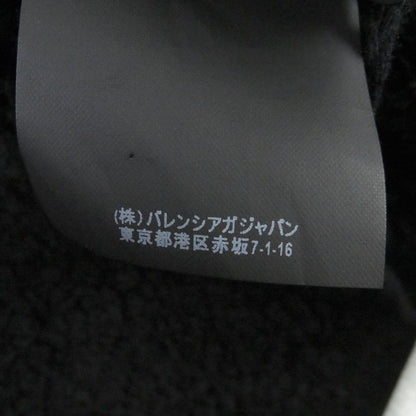 Balenciaga 17AW 436548 Bombardier Shearling Jacket Sheepskin Collar Logo