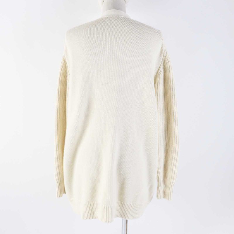 Hermes 23SS 3e2702d1 Cashmere Cotton Serie Button Long Sleeve Long Length