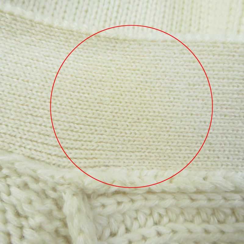 Hermes 23SS 3e2702d1 Cashmere Cotton Serie Button Long Sleeve Long Length