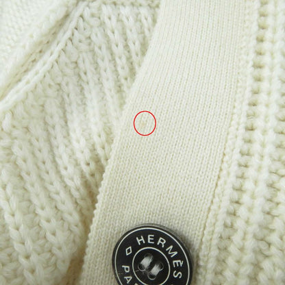 Hermes 23SS 3e2702d1 Cashmere Cotton Serie Button Long Sleeve Long Length