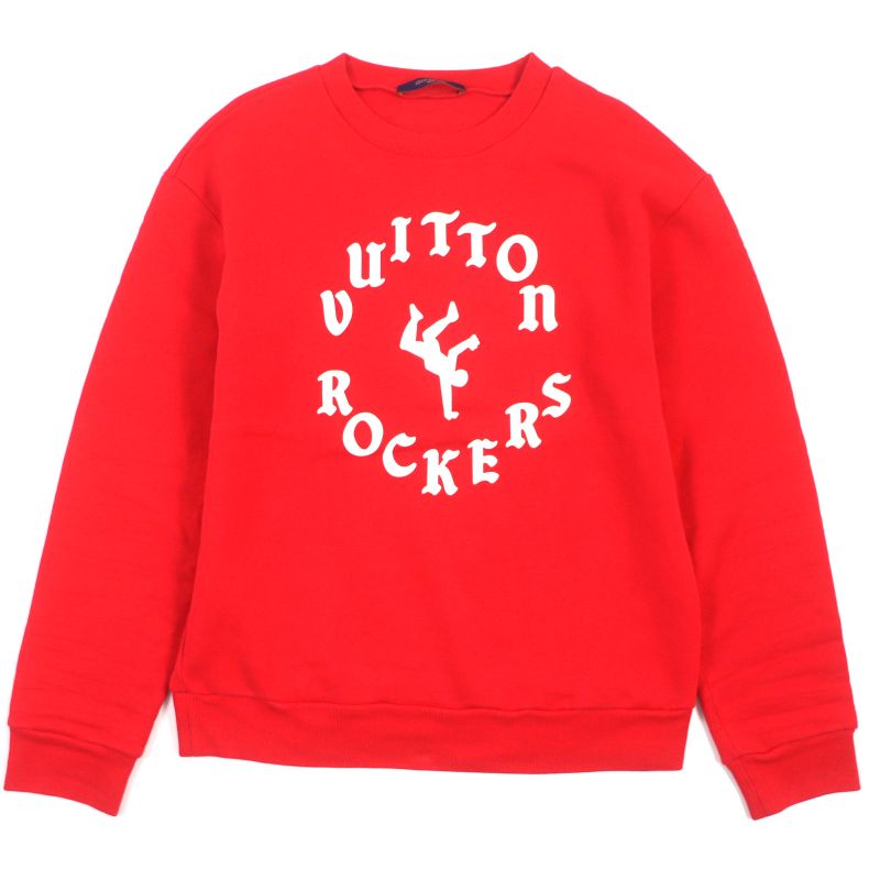 Louis Vuitton 22SS 1a9t6f Rockers Amen Break Crewneck Pullover Red S Made In