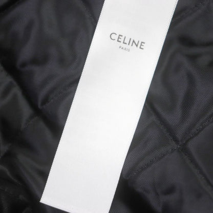 Celine 22AW 2y880426s Zebra Pattern Double Face Logo Embroidery Cotton Zip
