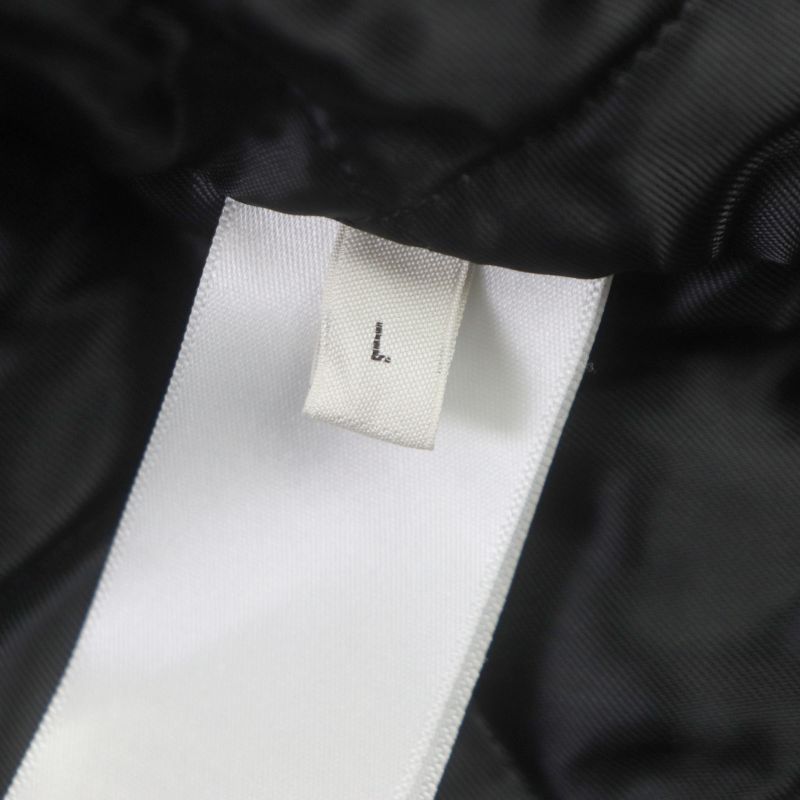 Celine 22AW 2y880426s Zebra Pattern Double Face Logo Embroidery Cotton Zip