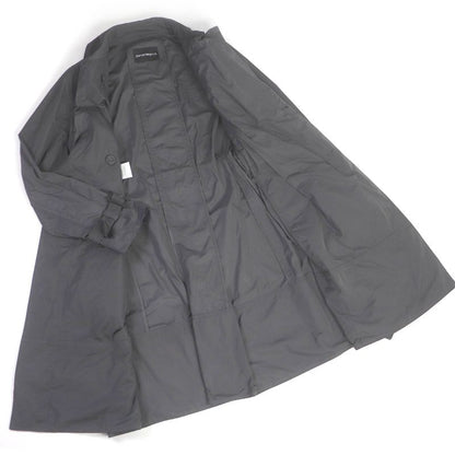 Emporio Armani Emporio Almaani 2020 Black Tag Spr Ring Coat Trench Coat