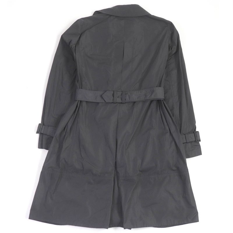 Emporio Armani Emporio Almaani 2020 Black Tag Spr Ring Coat Trench Coat