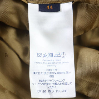  Louis Vuitton Hgc70e Plain Rainbow Poppy Dorothy Long Coat With Logo Buttons