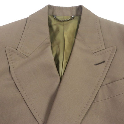  Louis Vuitton Hgc70e Plain Rainbow Poppy Dorothy Long Coat With Logo Buttons