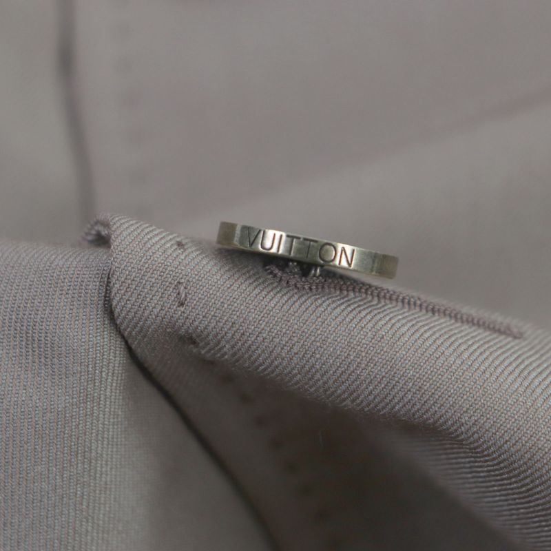  Louis Vuitton Hgc70e Plain Rainbow Poppy Dorothy Long Coat With Logo Buttons