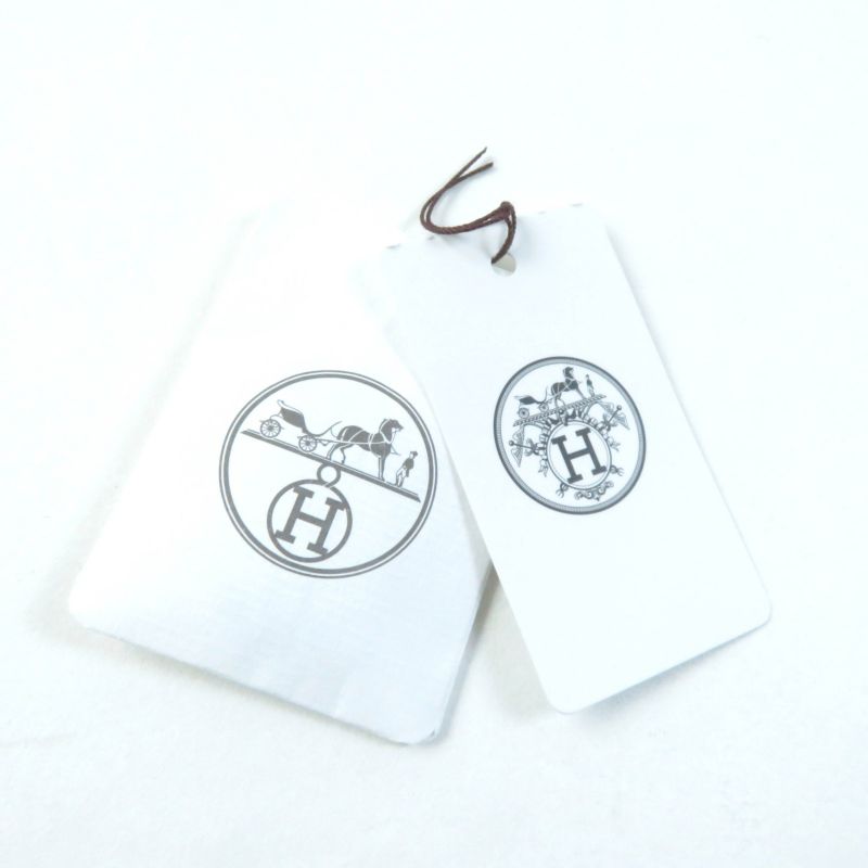 Hermes 23AW 3h2620dd Brides De Gala Tartan 100% Cashmere Crewneck Long Sleeve