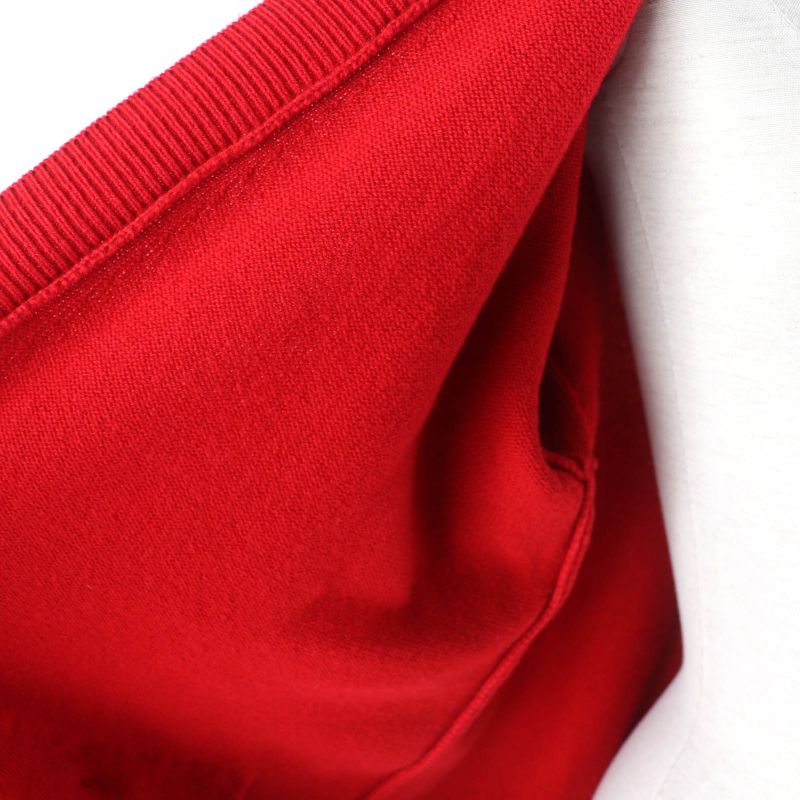 CHANEL P74231 100% Cashmere Coco Mark V-neck Long Sleeved Cardigan With Bijoux