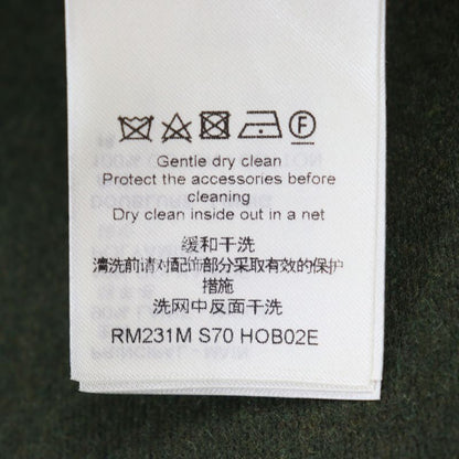 Louis Vuitton 23SS Hob02e LV Laced Wool Overshirt Lace Logo Hardware Logo