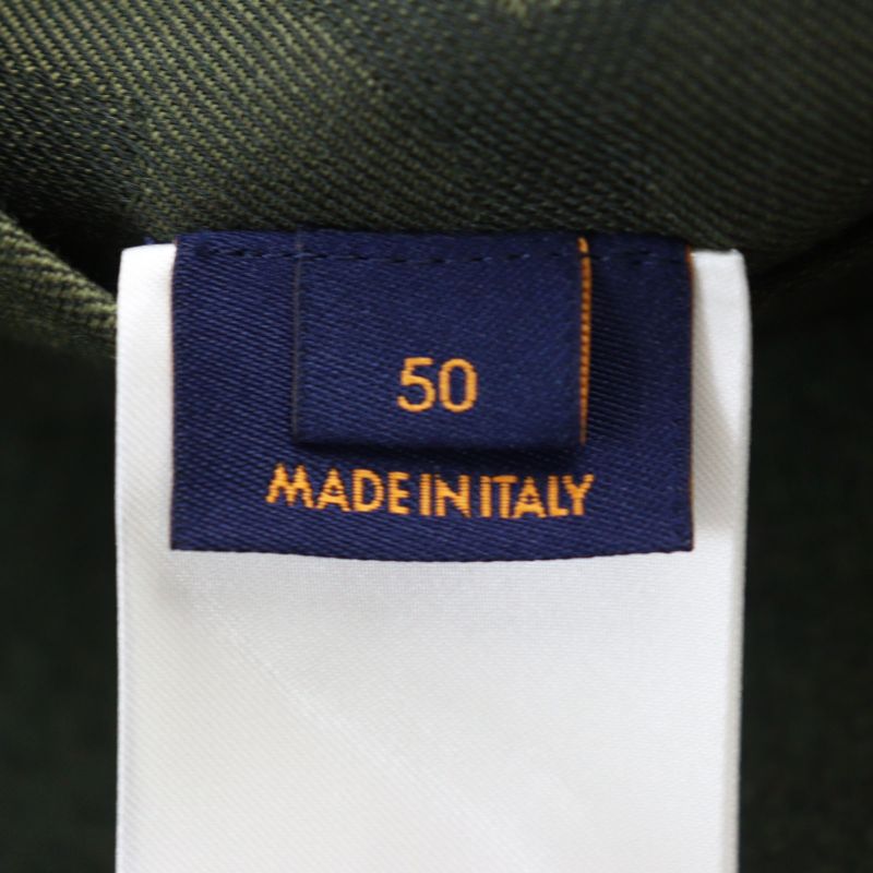 Louis Vuitton 23SS Hob02e LV Laced Wool Overshirt Lace Logo Hardware Logo