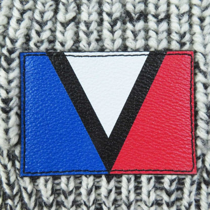 Louis Vuitton 23AW Wool Cotton Monogram Long Sleeve Chunky Knit Dress With