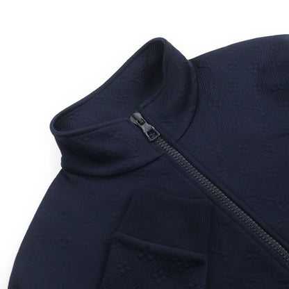 Louis Vuitton 2021 1a7xyw Monogram Zip-through Top Monogram Embossed Logo All