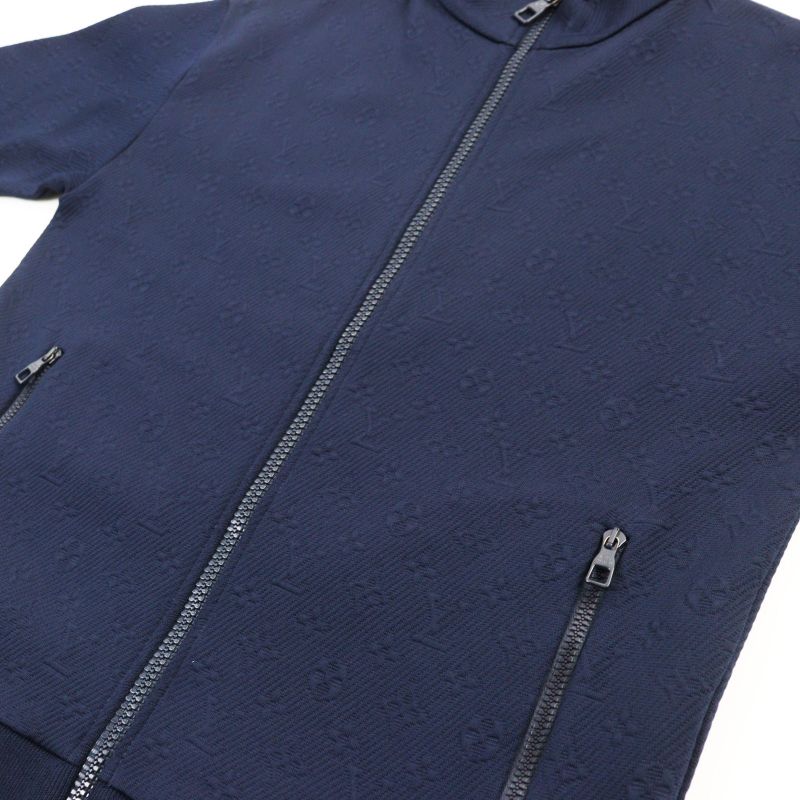 Louis Vuitton 2021 1a7xyw Monogram Zip-through Top Monogram Embossed Logo All