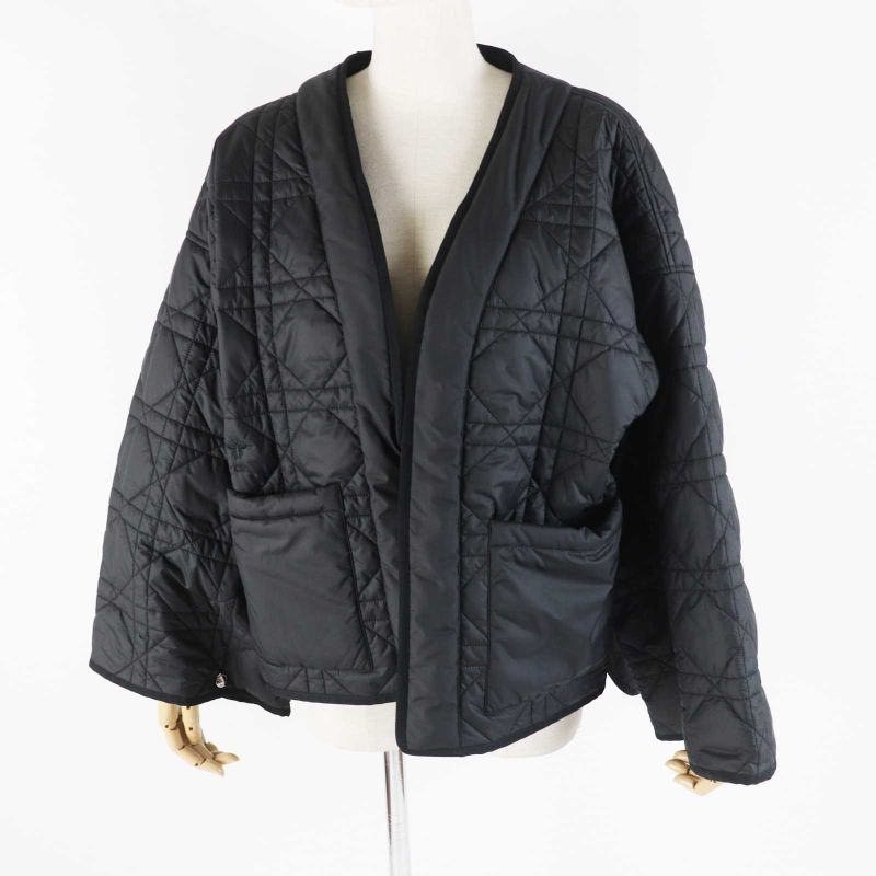 Christian DIOR 23SS 327m11a3332 Bee Embroidered Cannage Jacket 3WAY Trench