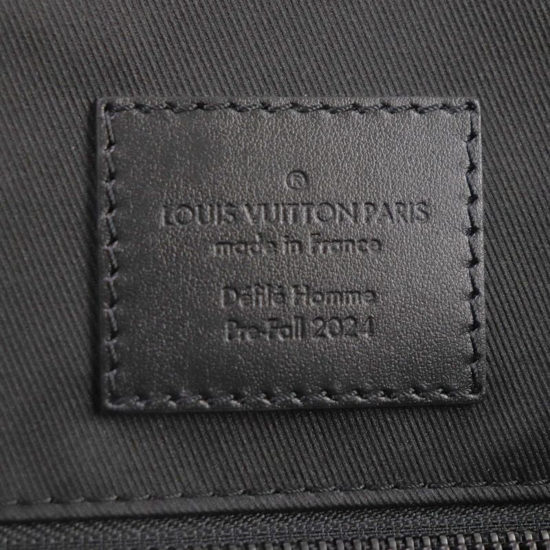 Louis Vuitton M25016 Damier Scuba Christopher MM Leather Backpack Yellow Black