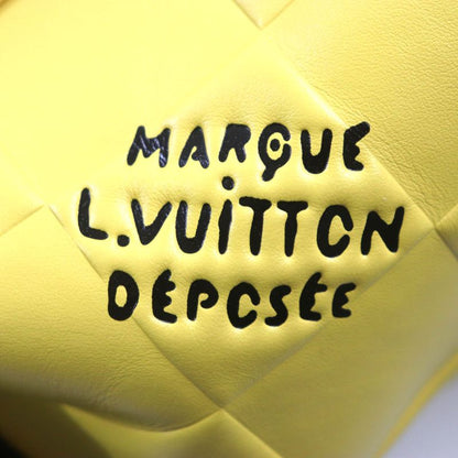 Louis Vuitton M25016 Damier Scuba Christopher MM Leather Backpack Yellow Black