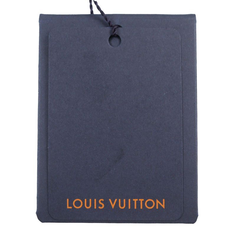 Louis Vuitton 1a5pav Zip Throw Denim Hoodie With Sash And Patch Zip Cotton