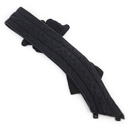 Louis Vuitton 1a5pav Zip Throw Denim Hoodie With Sash And Patch Zip Cotton