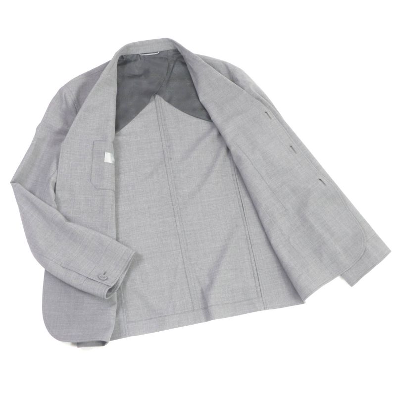 DIOR Homme 23SS 313c203a5725 Virgin Wool CD Logo Lapel Pin Workwear Jacket