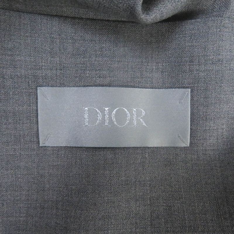 DIOR Homme 23SS 313c203a5725 Virgin Wool CD Logo Lapel Pin Workwear Jacket