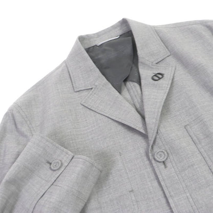 DIOR Homme 23SS 313c203a5725 Virgin Wool CD Logo Lapel Pin Workwear Jacket