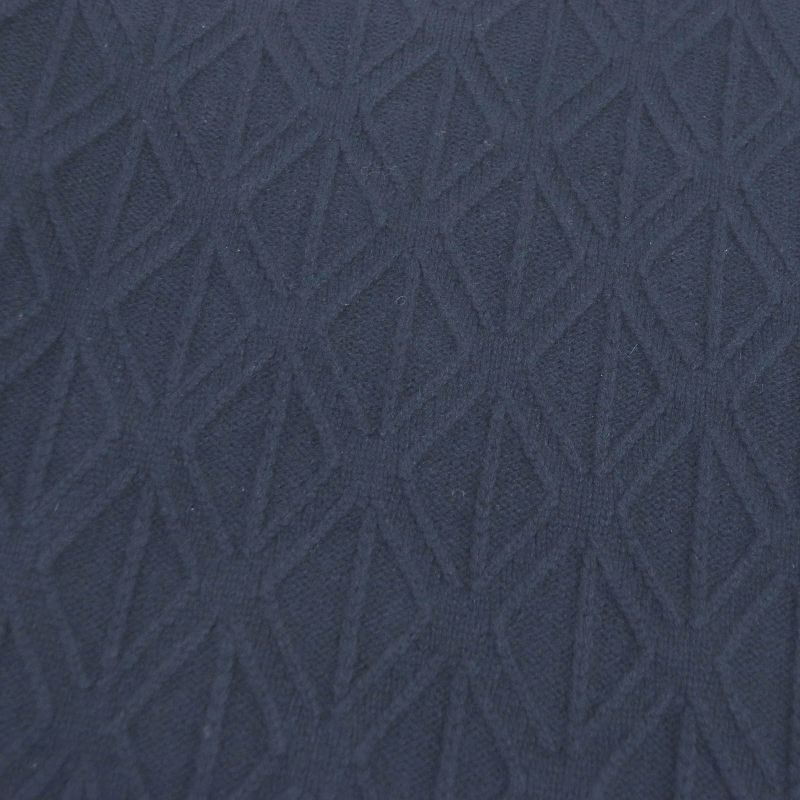 DIOR Homme 20AW 013m607at074 Wool Cashmere CD Diamond Argyle High Neck Long