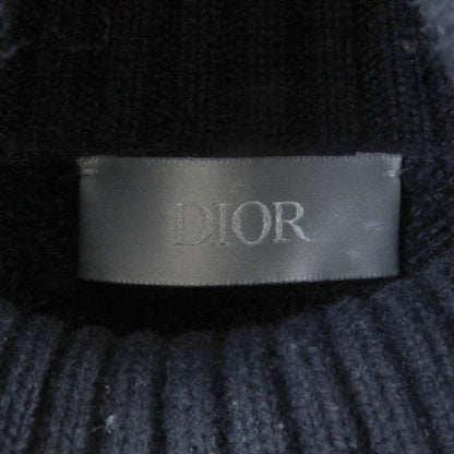 DIOR Homme 20AW 013m607at074 Wool Cashmere CD Diamond Argyle High Neck Long