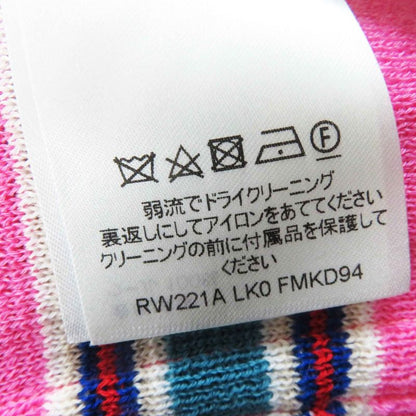 Louis Vuitton 22SS 100% Wool Logo Gold Button LV Stripe Sleeve Dress/dress