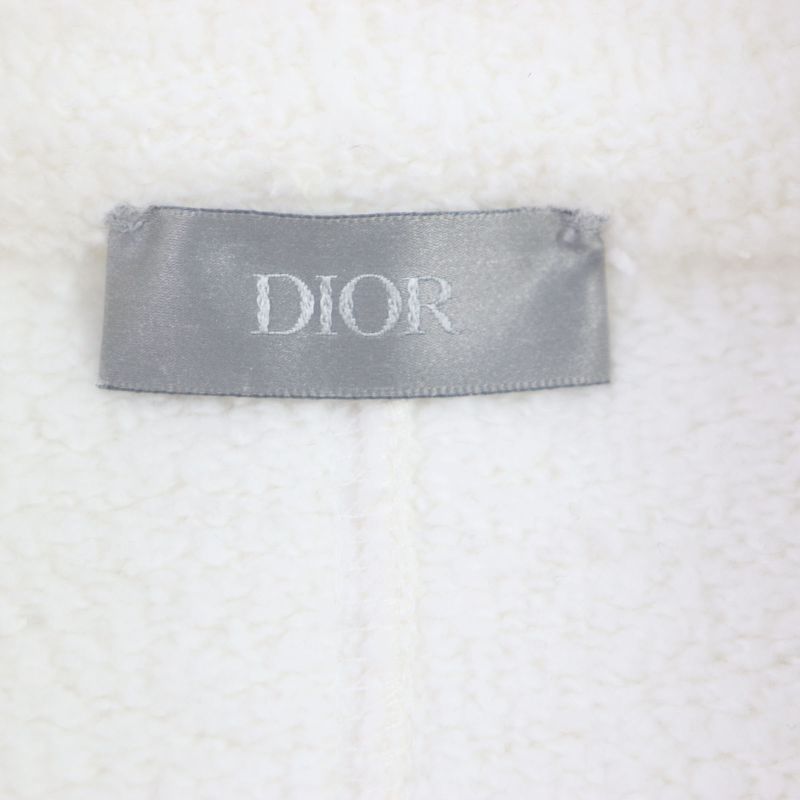 DIOR Homme 24SS 413j434a0879 Logo Embroidery Half Zip Pullover Sweatshirt