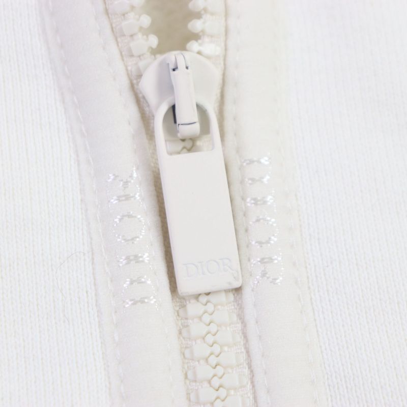 DIOR Homme 24SS 413j434a0879 Logo Embroidery Half Zip Pullover Sweatshirt