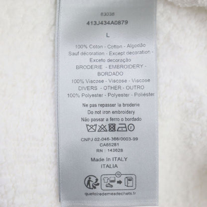 DIOR Homme 24SS 413j434a0879 Logo Embroidery Half Zip Pullover Sweatshirt