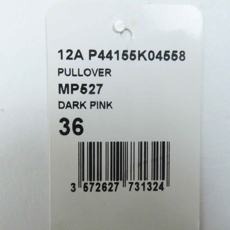 CHANEL 12A P44155 100% Alpaca Coco Mark Elephant Long Sleeve Knit Pullover