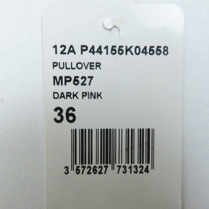 CHANEL 12A P44155 100% Alpaca Coco Mark Elephant Long Sleeve Knit Pullover