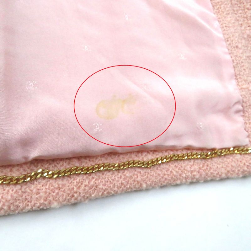 Vintage CHANEL Boutique CHANEL Boutique 93C 100% Silk Lining Collarless